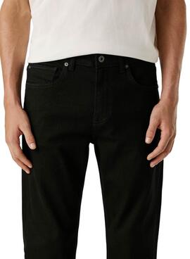 Jean noir Pepe Jeans Cash pour homme