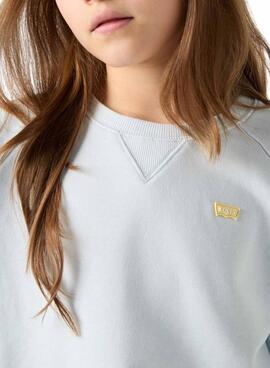 Sweat-shirt Levi's Meet And Greet bleu pour fille