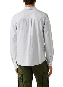Chemise Pepe Jeans Prescot blanc pour homme