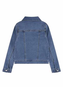 Veste en jean Levis Memory Lane bleue pour enfant