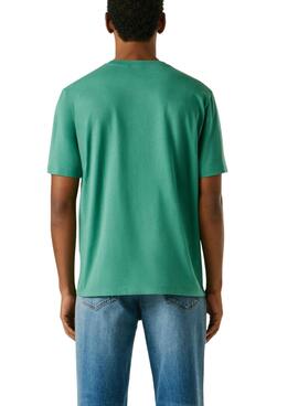 T-shirt Pepe Jeans Connor vert pour homme