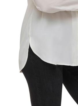 Chemise Vila Lucy blanc pour femme