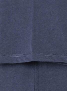 T-shirt Pepe Jeans New Arta logo bleu marine pour garçon
