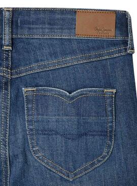 Jeans Slim Flare bleu Pepe Jeans pour fille