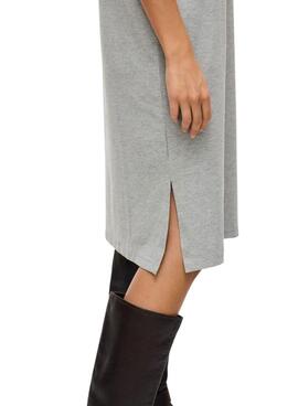 Robe Vila Nora grise pour femme