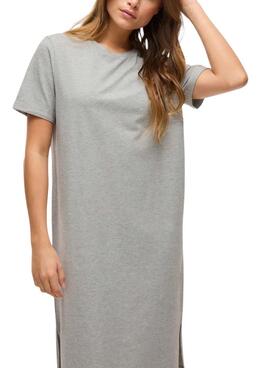 Robe Vila Nora grise pour femme