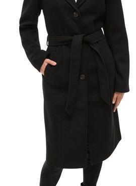 Manteau Vila Claudine noir pour femme