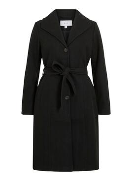 Manteau Vila Claudine noir pour femme