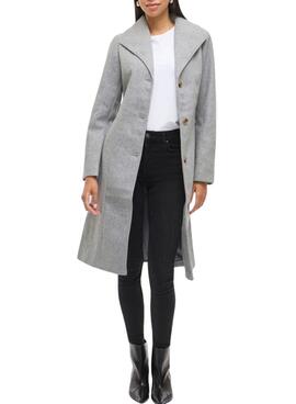 Manteau Vila Claudine gris pour femme