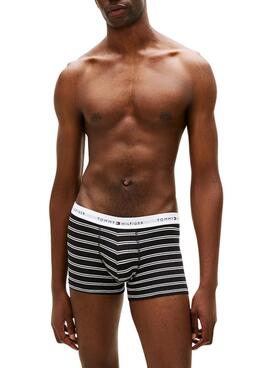 Paquet de 3 caleçons Tommy Hilfiger Trunk Signature imprimés pour homme