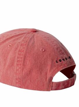 Casquette Pepe Jeans Alix rouge pour enfant