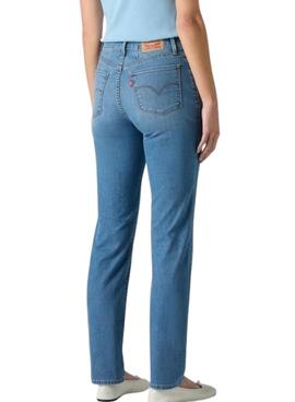 Jean Levi's 312 Shaping Slim lavé bleu pour femme