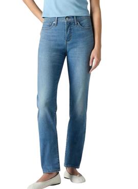 Jean Levi's 312 Shaping Slim lavé bleu pour femme