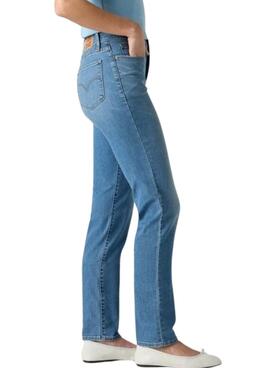 Jean Levi's 312 Shaping Slim lavé bleu pour femme