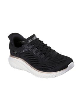 Chaussures Skechers BOBS Squad noir pour femme