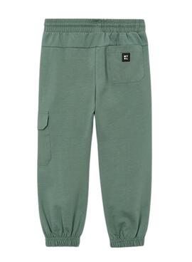 Pantalon Mayoral vert avec poches pour garçon