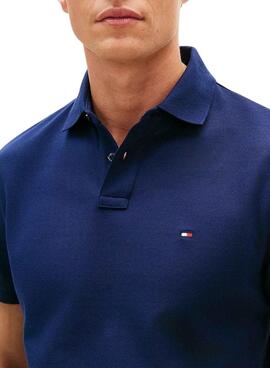 Polo Tommy Hilfiger 1985 marine régulier pour homme