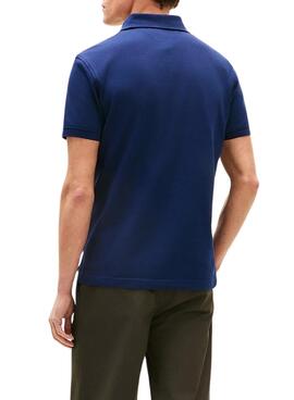 Polo Tommy Hilfiger 1985 marine régulier pour homme