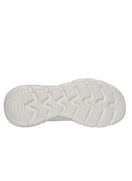 Chaussures Skechers BOBS Sport B Flex Hi beige pour femme