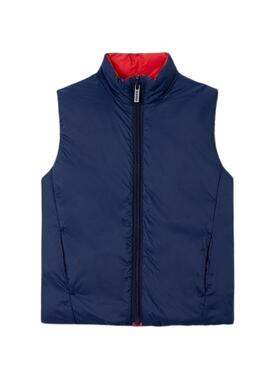 Veste réversible Mayoral en rouge et bleu pour garçon