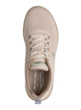 Chaussure Skechers Arch Fit Summits beige pour femme