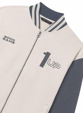 Bomber Mayoral beige pour garçon