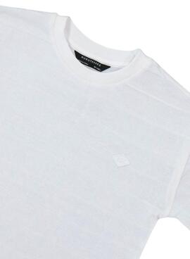 T-shirt blanche pour garçon Mayoral