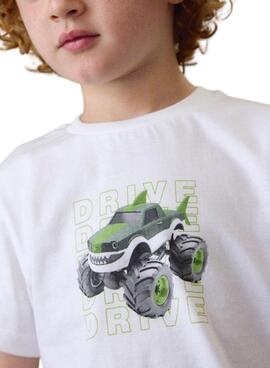 Ensemble vert Mayoral pour garçon voiture