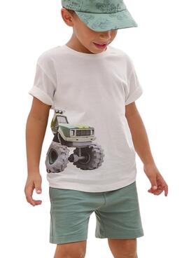 Ensemble vert pour garçon de la marque Mayoral.