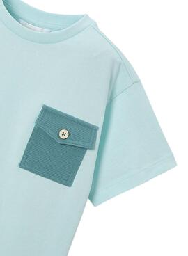 Ensemble de 3 pièces Mayoral bleu pour garçon.