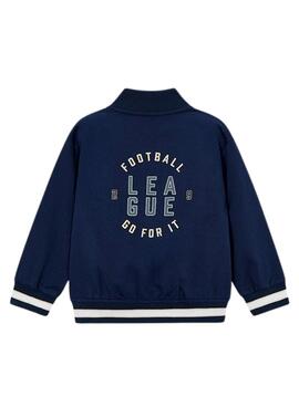 Veste bomber bleue Mayoral pour garçon