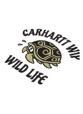 T-shirt Carhartt Wild Life blanc pour homme