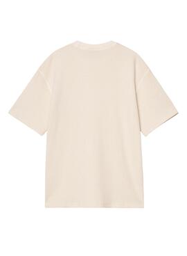 T-shirt Carhartt Nelson beige pour homme
