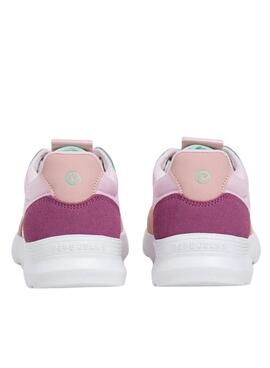Chaussure Pepe Jeans Tegan Bass rose pour fille
