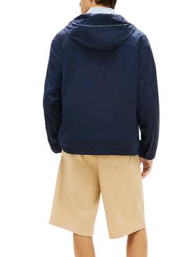 Veste de chasse Tommy Jeans Outdoor Shell marine pour homme