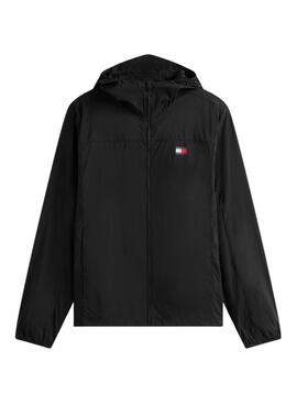 Veste Tommy Jeans Outdoor Shell noir pour homme