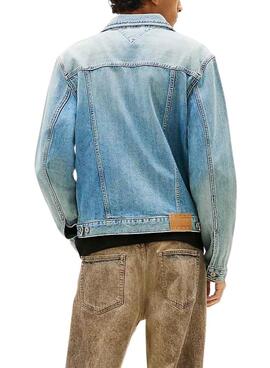 Veste en jean Tommy Jeans Ryan lavage clair pour homme