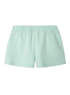 Short Pepe Jeans Gab bleu pour fille