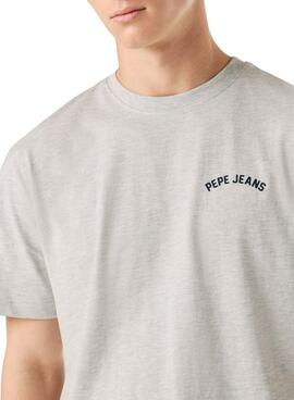 T-shirt Pepe Jeans Gideon gris pour homme