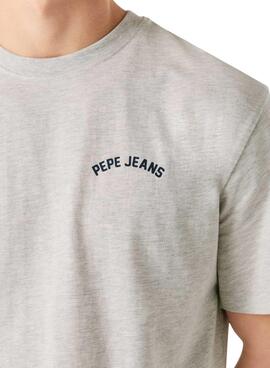 T-shirt Pepe Jeans Gideon gris pour homme