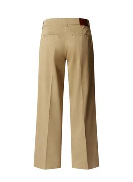 Pantalon chino Pepe Jeans Felicity camel pour femme