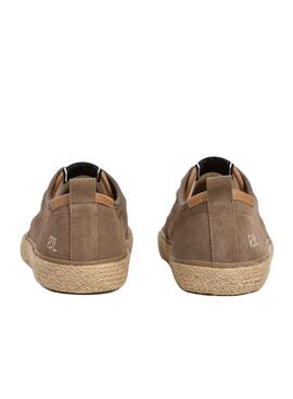 Espadrilles Pepe Jeans Port marron pour homme