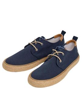 Espadrilles Pepe Jeans Port bleu marine pour homme