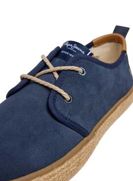 Espadrilles Pepe Jeans Port bleu marine pour homme