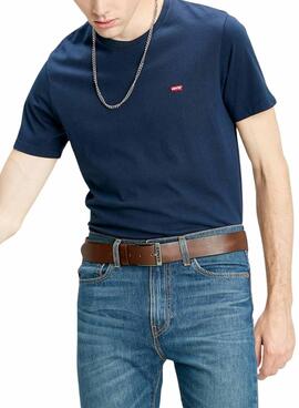 Ceinture Levis Duncan marron pour homme.