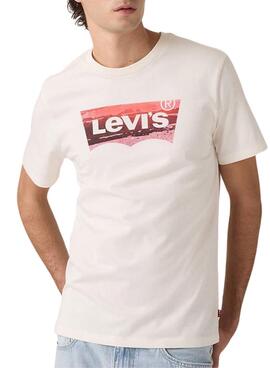 T-shirt Levi's Graphic beige pour homme