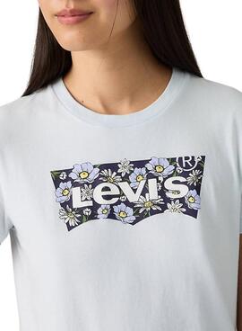 T-shirt blanc Levis The Perfect Tee pour femme.