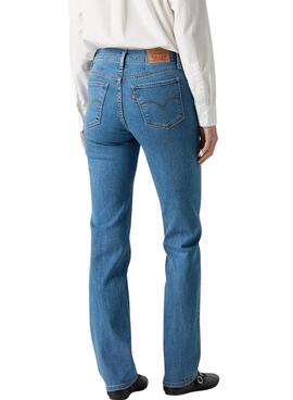 Jean Levis 314 Shaping Straight bleu pour femme