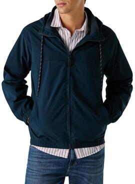 Veste coupe-vent Pepe Jeans Sebulon bleu marine pour homme