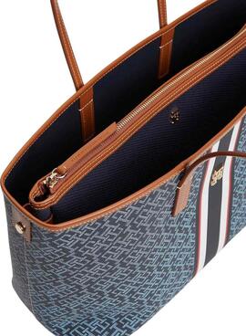 Sac Tommy Hilfiger Monoplay bleu pour femme